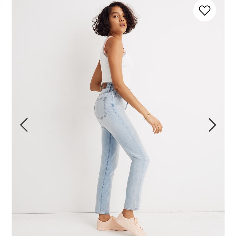 Madewell Curvy Perfect Jean - Light Denim - 27Tall